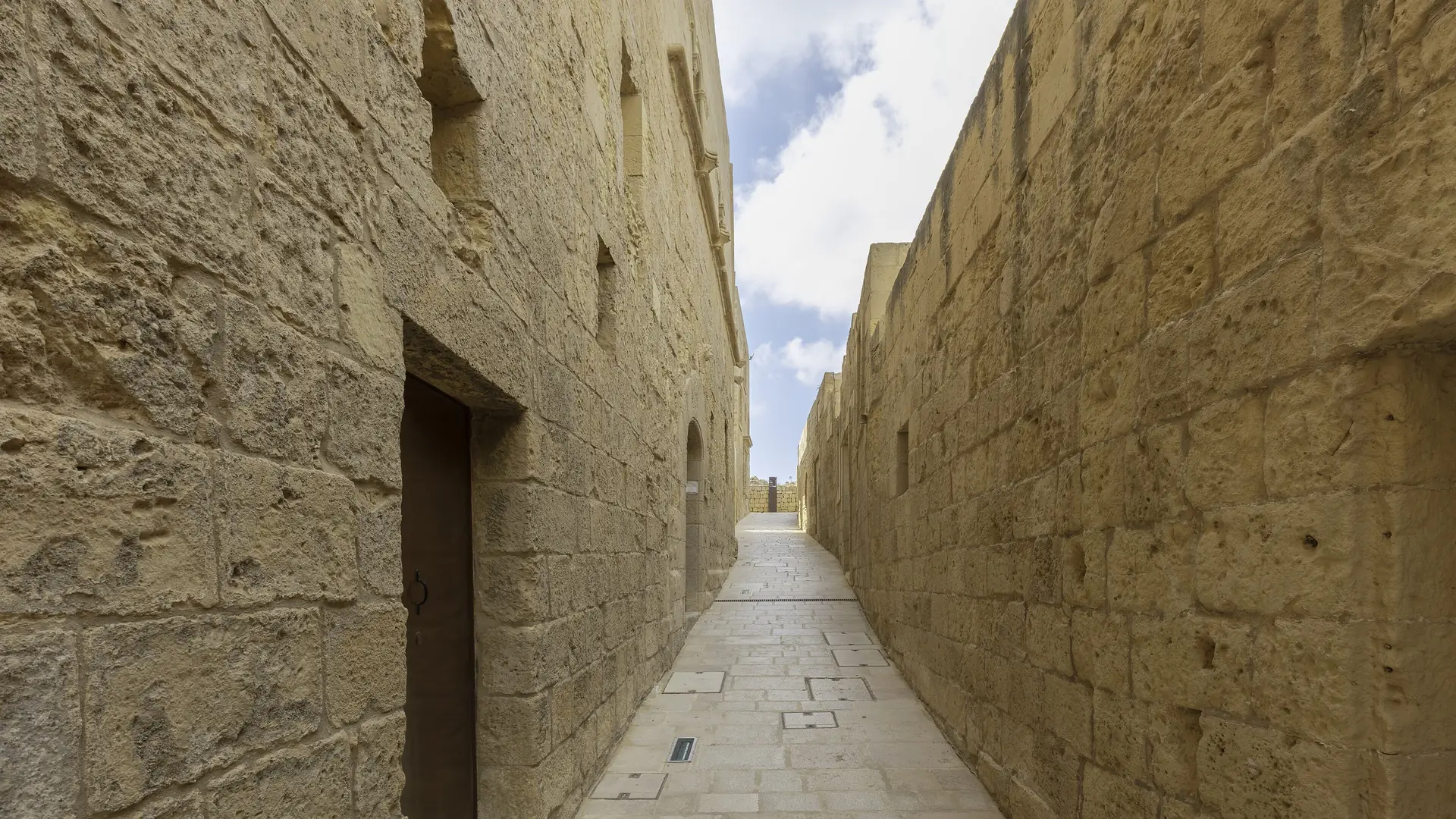 The fortified Cittadella above Victoria, the historic heart of Gozo, under a clear sky